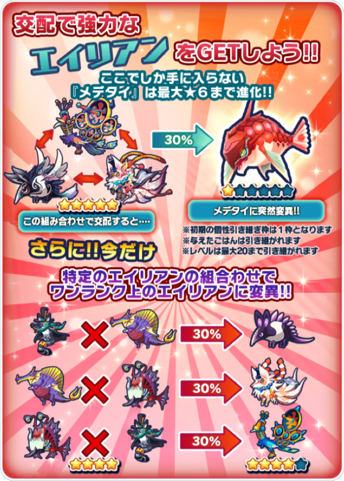 エリたま メデタイな 交配イベントスタート 暇人のゲームブログ